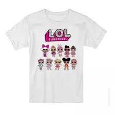 Remera Niño Lol Surprise 10 Personajes