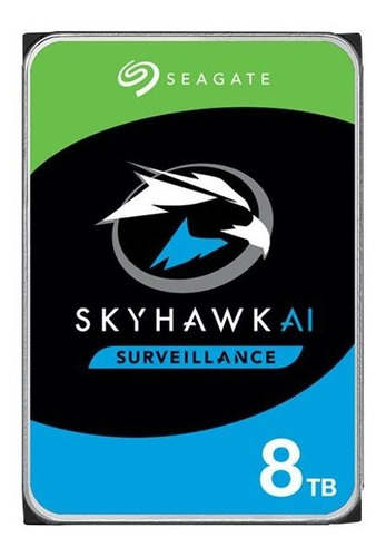 Disco Duro Interno Seagate Skyhawk 8tb 3.5  Ai St8000ve001