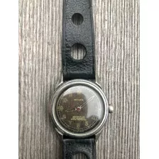 Reloj Mulco, 15 Jewels, Estilo Militar, Swiss Made.