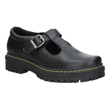 Zapato Escolar Niña Pluma - E165