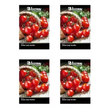 4x Sementes De Tomate Cereja Vermelho Yubi Feltrin