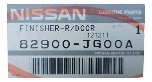 Panel Puerta Trasera Derech Nissan X-trail T31 Foto 5