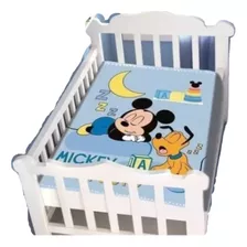 Cobertor Mickey Infantil Raschel Plus Anti Alérgico Disney 