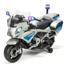 Moto A Batería Police Xl Para Niños Licenciado Bmw Original