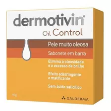 Sabonete Em Barra Dermotivin Oil Control 90g