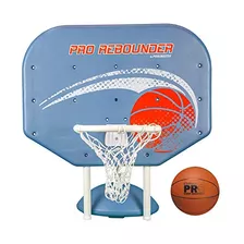 Juego De Baloncesto Junto Piscina Pro Rebounder