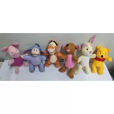  Coleção Ursinho Pooh Mc Donald's Completa Pelúcias 2000