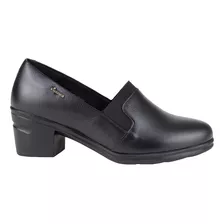 Zapato Con Tacón De Mujer Vicenza Semi Vestir 35003 Negro