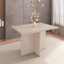 Mesa Sala De Jantar Paris Tampo Com Vidro 120x90cm