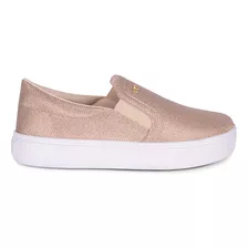 Tenis Feminino Casual Slip On Calce Fácil Confortável A1.09