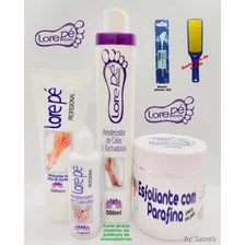 Kit Lore Pé 500ml Com 4 Itens + Bisturi Plantar 222+brinde