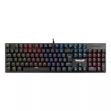 Teclado Mecanico Tgt Sherman V2 Rainbow Abnt2 Switch Azul