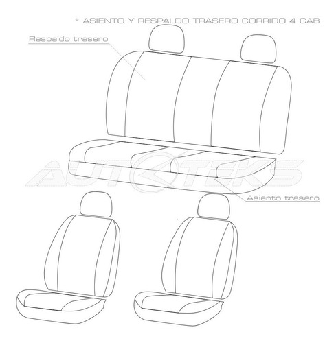 Cubre Asientos Versa 2012 2013 2014 2015 2016 2017 Fundas Foto 8
