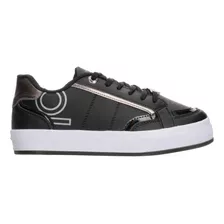 Tenis Ozono Negro Para Mujer [ozo2897]