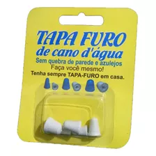 Tapa Furo Para Cano D'água 5und Oidic