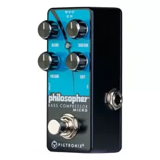 Pedal Efecto Bajo Pigtronix Philosopher Bass Comp Micro
