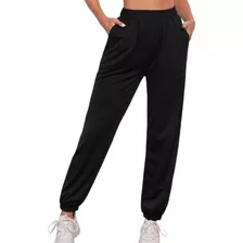 Jogging Mujer Con Elástico Puño Casual Jogger Pantalon Dama