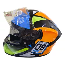 Casco Moto Hro 518 Dv Ride Safe 08- Dot