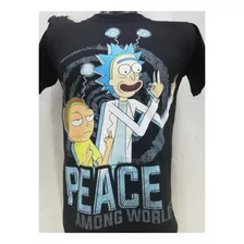 Camisetas Para Hombre Estampado Rick Y Morty Varios Diseños
