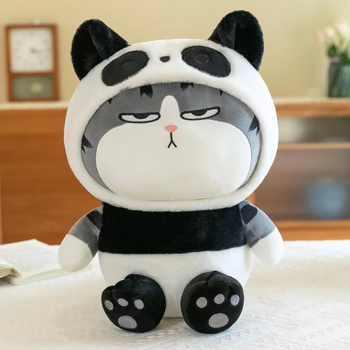 Peluche Gato Emperador Disfraz Panda