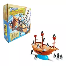 Jogo Barca Dos Pinguins Piratas Equilibrio - Art Brink