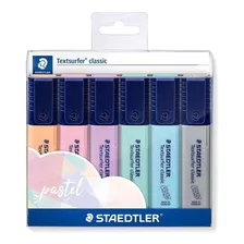 Marca Texto Staedtler Textsurfer Classic Pastel 6 Cores