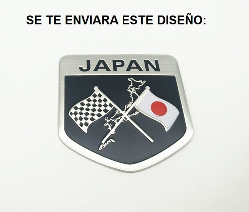Emblema Japan Nissan Nismo Honda Si Ser Mugen Toyota Japon Foto 3