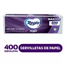 Servilletas Regio Hogar 400 Unidades