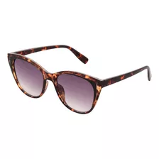 Nine West Mujeres Amber Cateye Gafas De Sol, Tortuga, 52 Mm