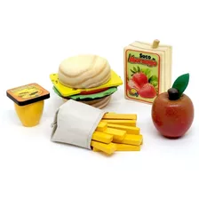 Brinquedo Montessori Comidinhas Kit Sanduiche