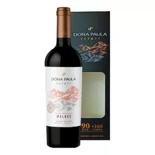 Vino Tinto Doña Paula Estate Malbec Con Estuche 750 Ml