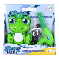 Lançador De Agua Com Mochila Reservatório Sapo - Bbr Toys