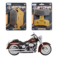 Kit Pastilha De Freio D/t Sinter Harley Softail Deluxe 1584