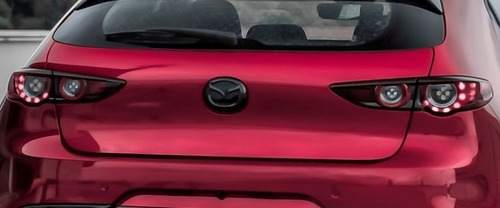 Emblema Logo Negro Trasero Mazda 3 2019 2022 Hb / Sedan Foto 7