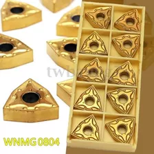 X 10 / Caja Wnmg080404 Carbide Insert Wwlnr1616 Torno Tornea