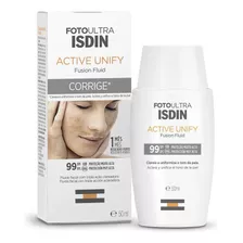 Isdin Protetor Foto Ultra Active Unify Fps 99 Corrige 50ml