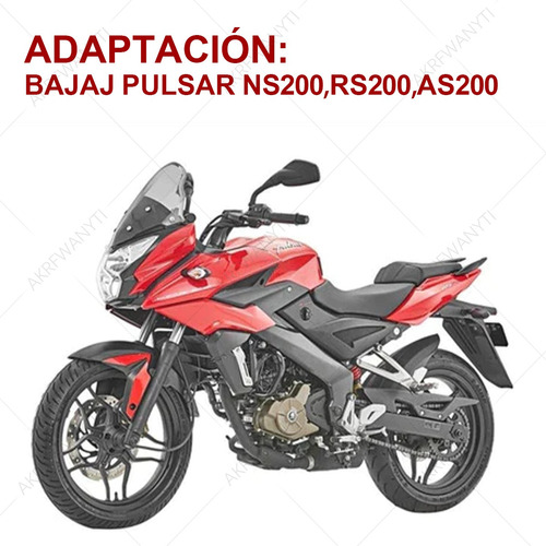 Disco De Freno Trasero Bajaj Pulsar 200ns Rs200 As200 Foto 3