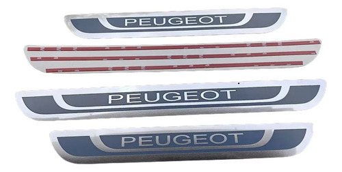 Embellecedores Proteccin De Estribos Autos Peugeot  Foto 3