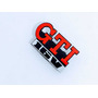 Emblema Golf Gti 16v Importacion Cromo Y Negro 