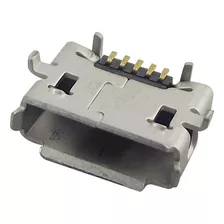 Conector Usb Smd, Micro, Tipo B, 5 Pines, Kit De 5 Piezas