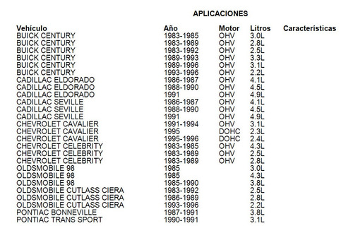 Disco De Freno Delantero Chevrolet Lumina Apv 3.1l 1990-1991 Foto 2