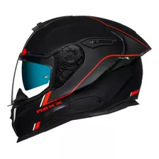 Capacete Nexx Sx100r Frenetic Preto Vermelho