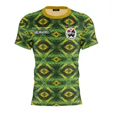 Camisa Seleção Brasileira 2022 Torcedor Escolha Nome Numero