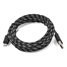 Cable Usb Para Celular De 3 Metros Reforzado Tela