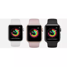 Apple Watch 3 38mm Vitrine Garantia S3 Preto Prata Rosa Gps