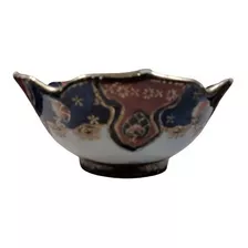 Antigo Centro De Mesa Em Porcelana Satsuma- C 10431