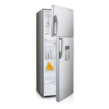 Heladera Refrigerador Freezer Y Dispensador 410 Litros Xion Color Plateado