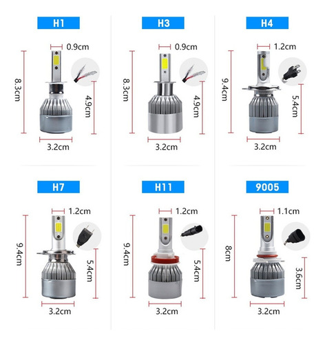 Kit Faros Delanteros Led Luz Alta Y Luz Baja For Dodge Foto 8