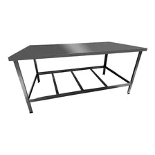 Mesa Manipulação Inox Slim Cefaz 120x55cm Msis-18