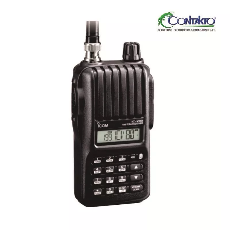 Radio Transmisor Portatil Vhf O Handy Icom Modelo Ic-v80
